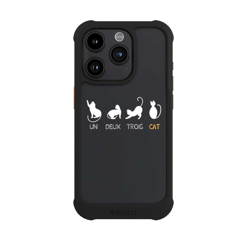 iPhone 15 Pro NIVOmax Un Deux Trois Cat