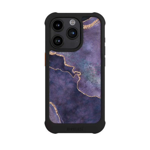 Apple iPhone 15 Pro NIVOmax Lila Edelstein glamourös