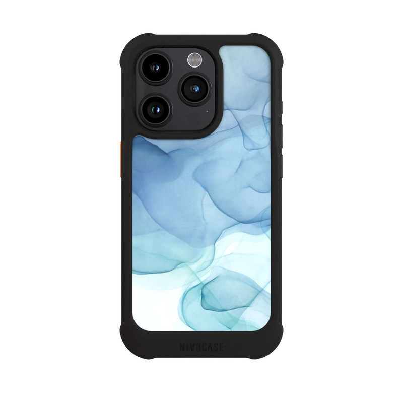 iPhone 15 Pro NIVOmax Flüssige Kunst kühler Morgen