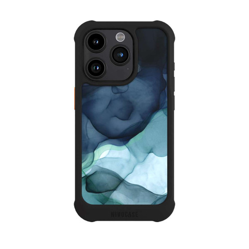 Apple iPhone 15 Pro NIVOmax Flüssig Kunst Dämmerungsstimmung