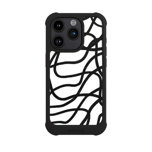 Apple iPhone 15 Pro NIVOmax Black Lines