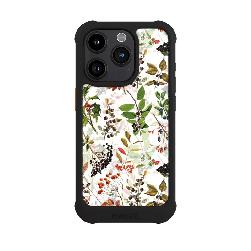 iPhone 15 Pro NIVOmax Fleurs de forêt sauvage