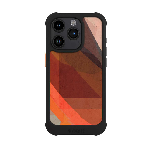 Apple iPhone 15 Pro NIVOmax Vague rouge rouille