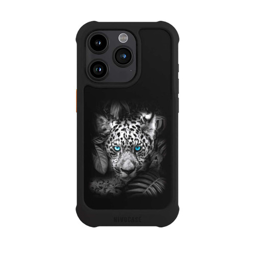 Apple iPhone 15 Pro NIVOmax Jaguar Schwarz Dschungel