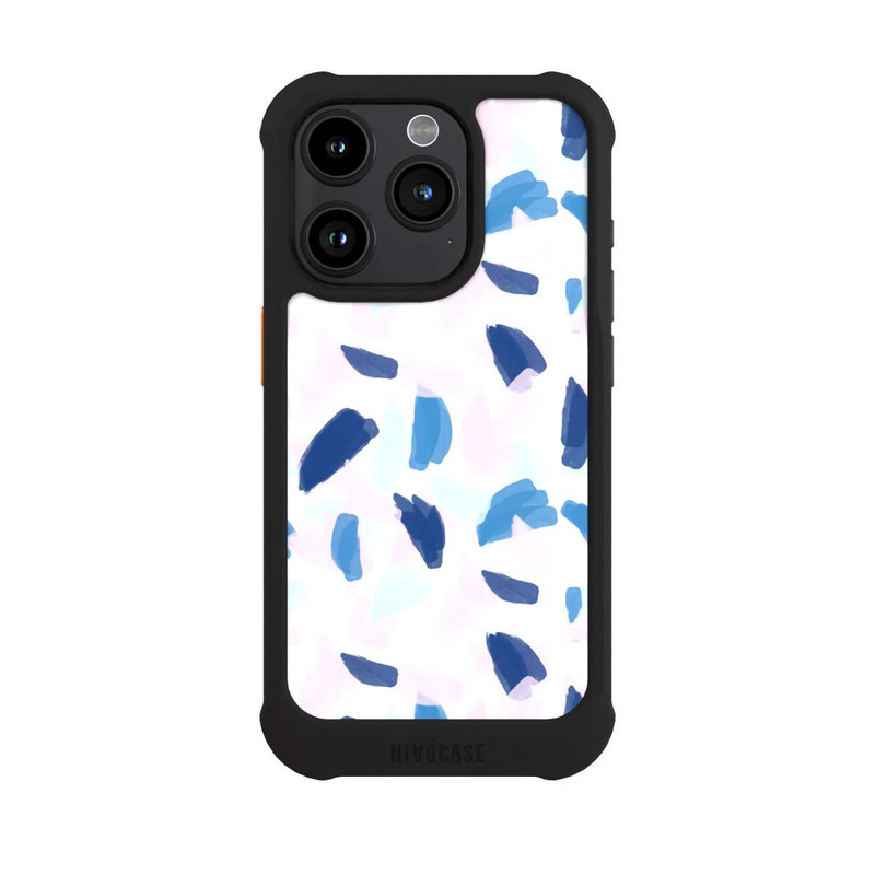 iPhone 15 Pro NIVOmax Blue and Pink Paint