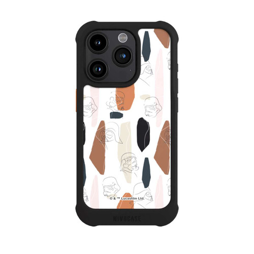 Apple iPhone 15 Pro NIVOmax Dunkle Seite Line Art