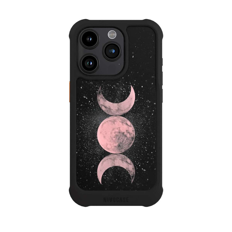 iPhone 15 Pro NIVOmax Symbole de la lune rose