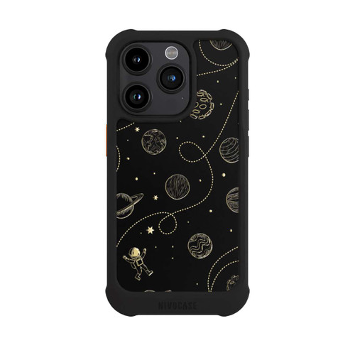 Apple iPhone 15 Pro NIVOmax Planeten Gold