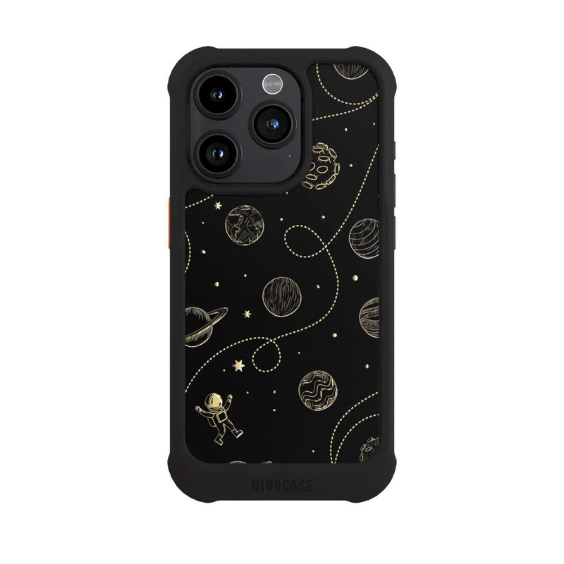 iPhone 15 Pro NIVOmax Planets gold