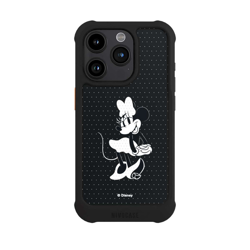 iPhone 15 Pro NIVOmax Minnie Frech Schwarz