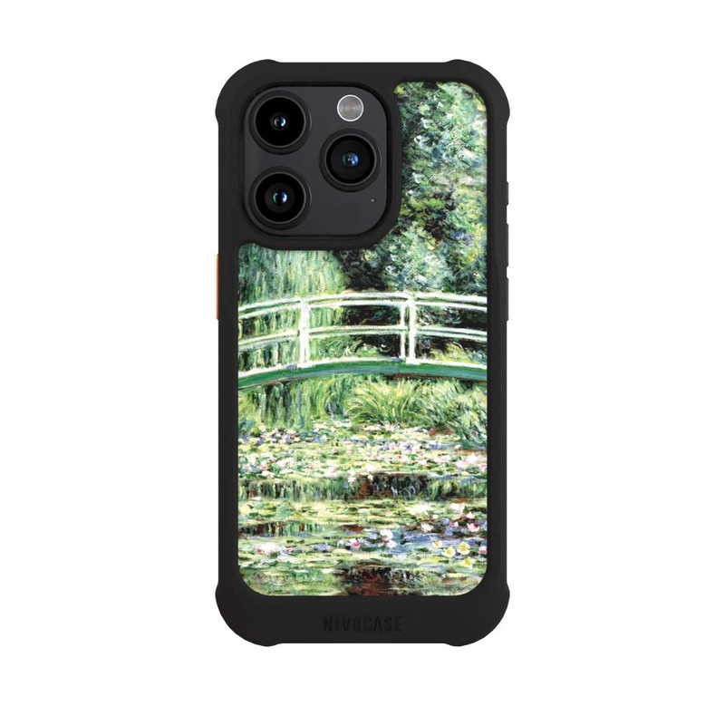 iPhone 15 Pro NIVOmax White Waterlilies by Claude Monet