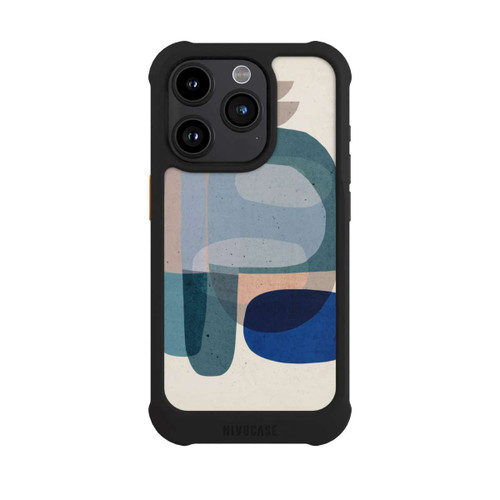 Apple iPhone 15 Pro NIVOmax Pierres n° 3 Bleu