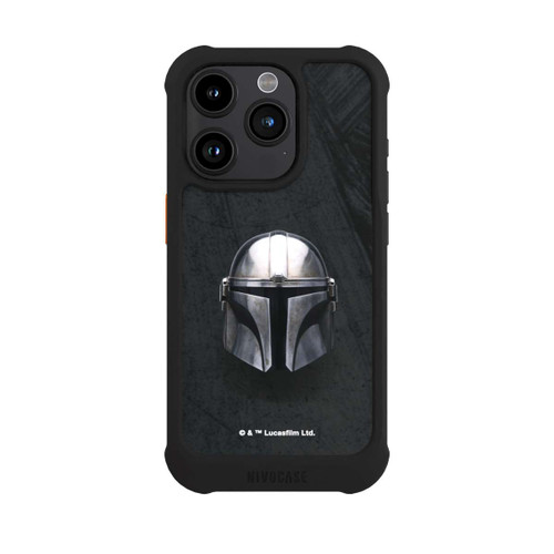 Apple iPhone 15 Pro NIVOmax Schwarzer Mandalorianer Helm