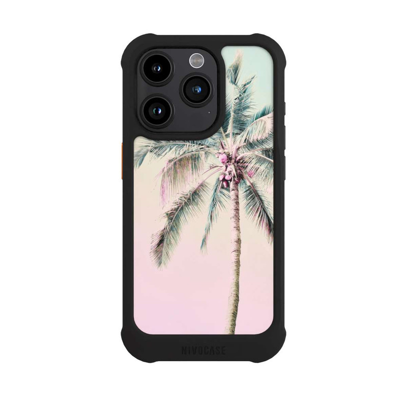 iPhone 15 Pro NIVOmax Palmier pastel