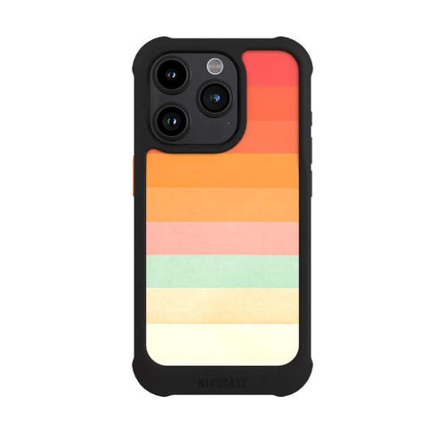Apple iPhone 15 Pro NIVOmax Regenbogen Chevrons II