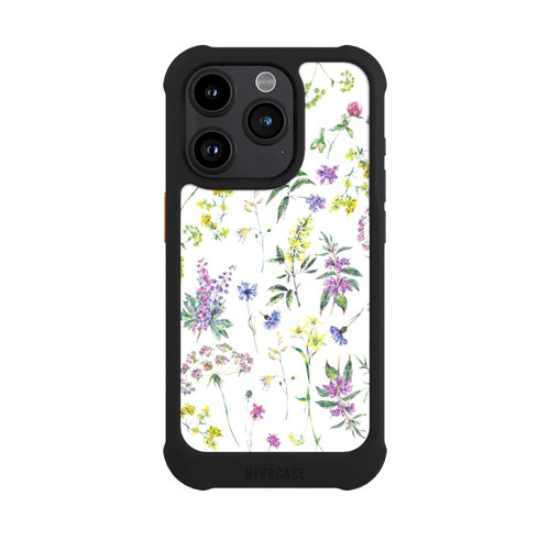 Apple iPhone 15 Pro NIVOmax Wald und Wiesenblumen