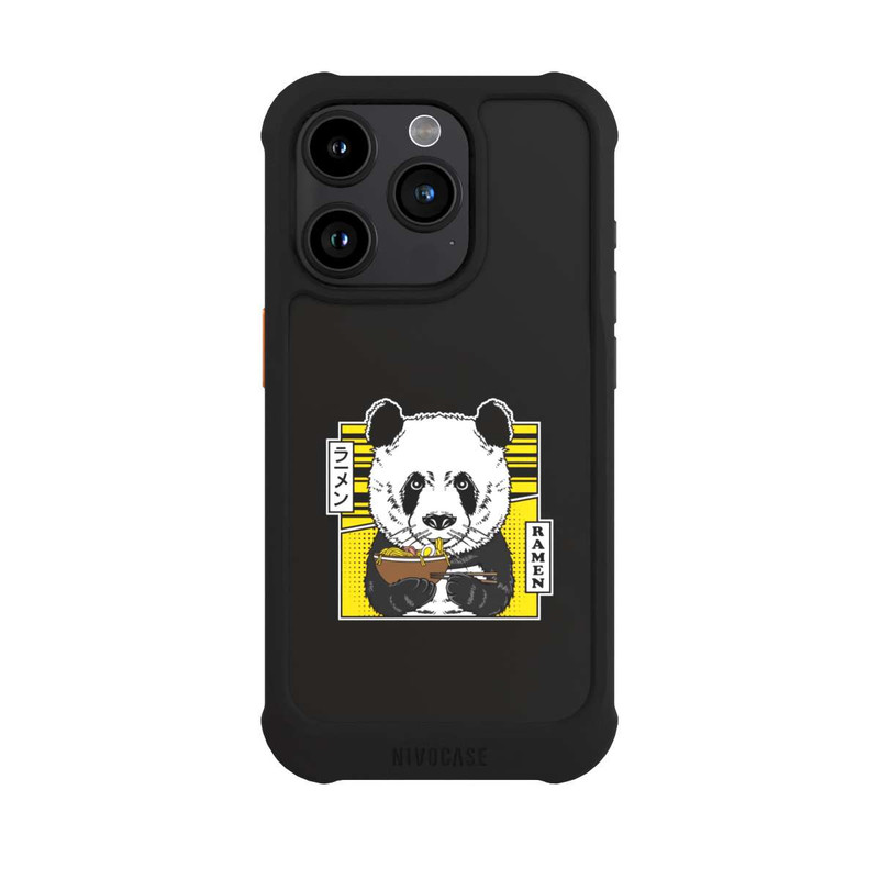iPhone 15 Pro NIVOmax Panda und Ramensuppe