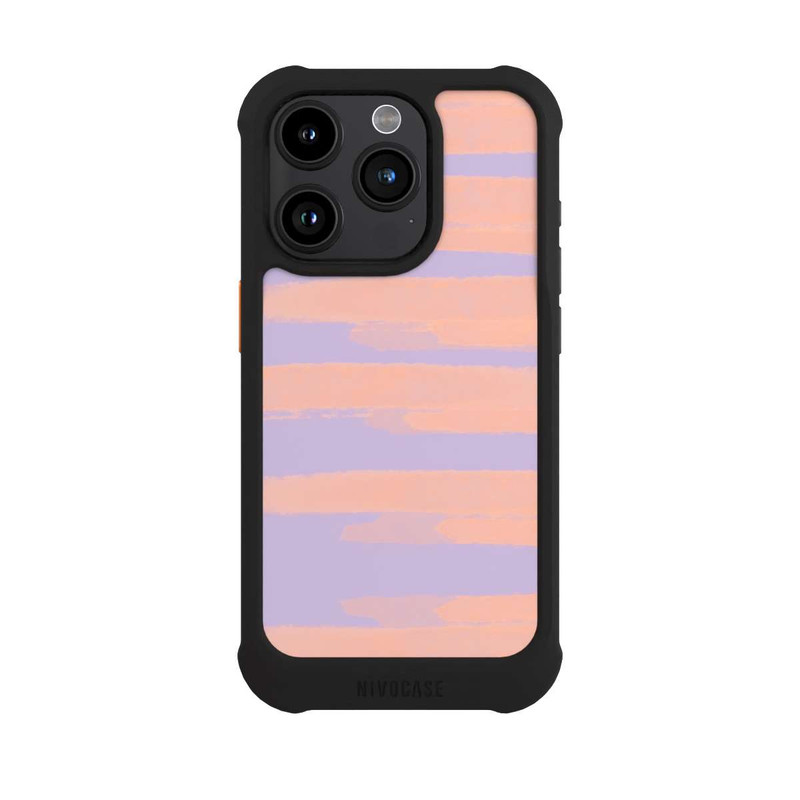 iPhone 15 Pro NIVOmax Soft Stripes Love