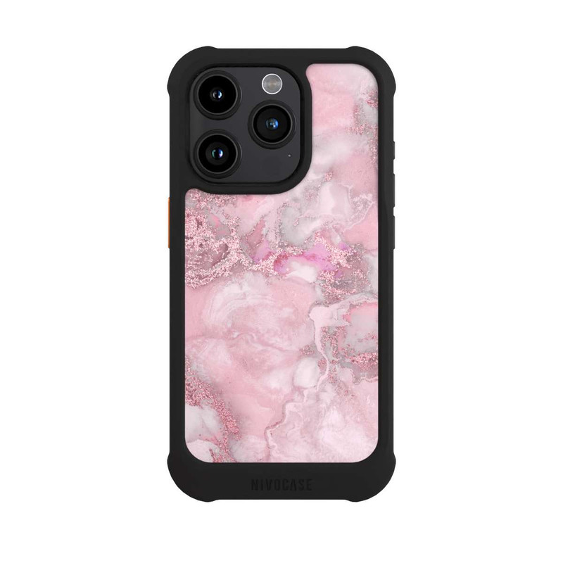 iPhone 15 Pro NIVOmax Encre à alcool rose