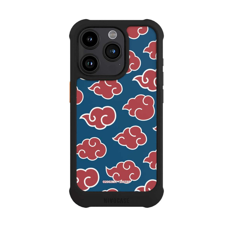 iPhone 15 Pro NIVOmax Akatsuki Pattern Blue