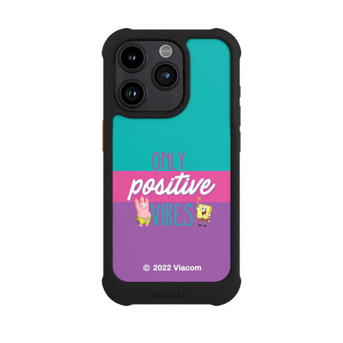 Apple iPhone 15 Pro NIVOmax  Spongebob - Only Positive Vibes