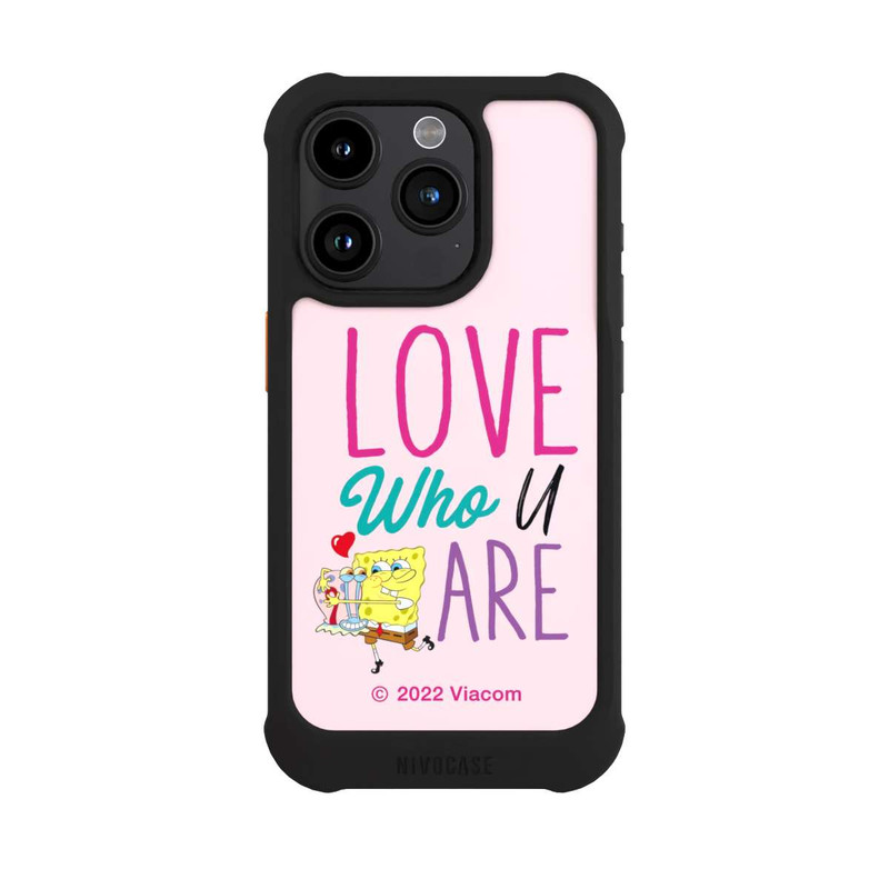 iPhone 15 Pro NIVOmax Spongebob - Love Who U Are