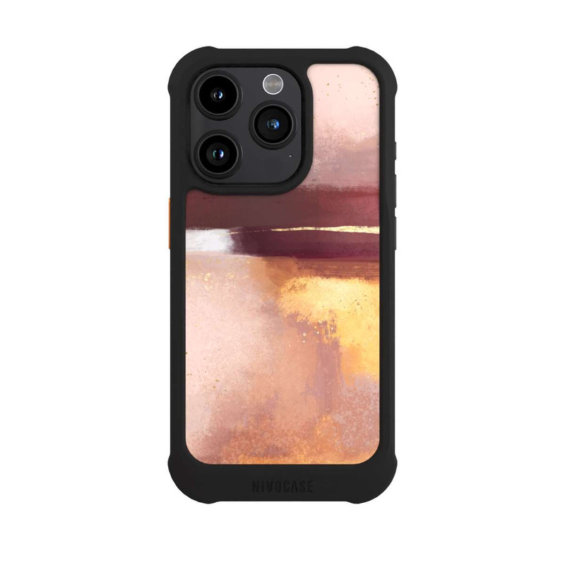 iPhone 15 Pro NIVOmax Sonnenuntergang burgund