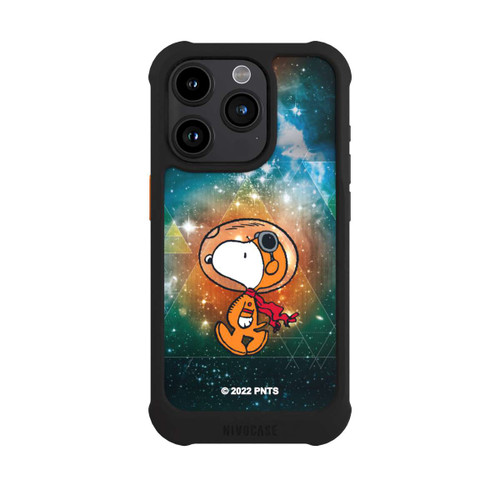 Apple iPhone 15 Pro NIVOmax Snoopy Weltraumreisender Grün
