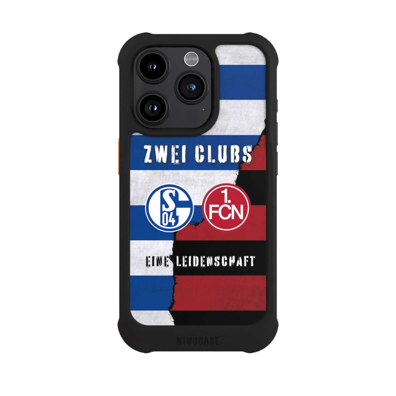 iPhone 15 Pro NIVOmax Fanfreundschaft Schalke x Nürnberg