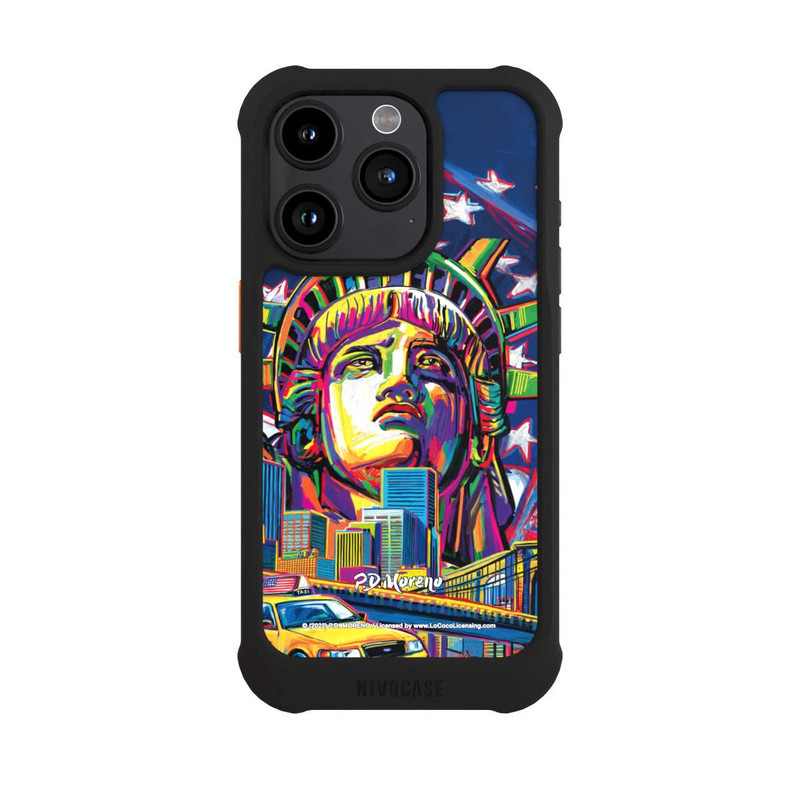 iPhone 15 Pro NIVOmax NY City Art By P.D. Moreno