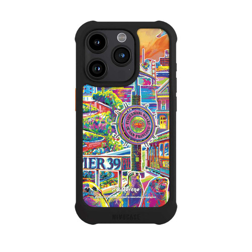 Apple iPhone 15 Pro NIVOmax San Francisco Art By P.D. Moreno