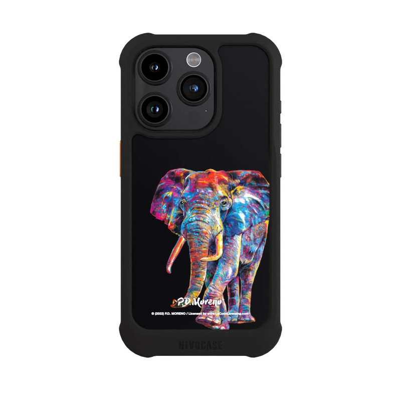 iPhone 15 Pro NIVOmax Elephant Art By P.D. Moreno