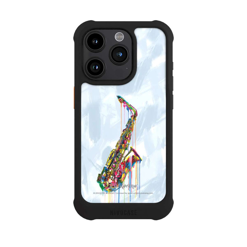 iPhone 15 Pro NIVOmax Saxophone Art By P.D. Moreno