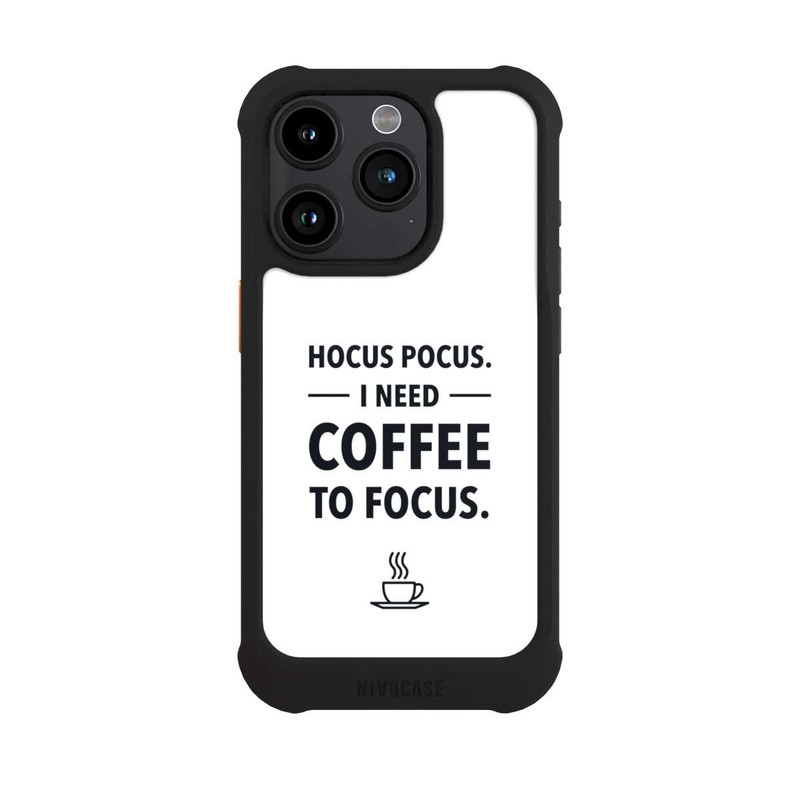 iPhone 15 Pro NIVOmax Hocus Pocus I Need Coffee