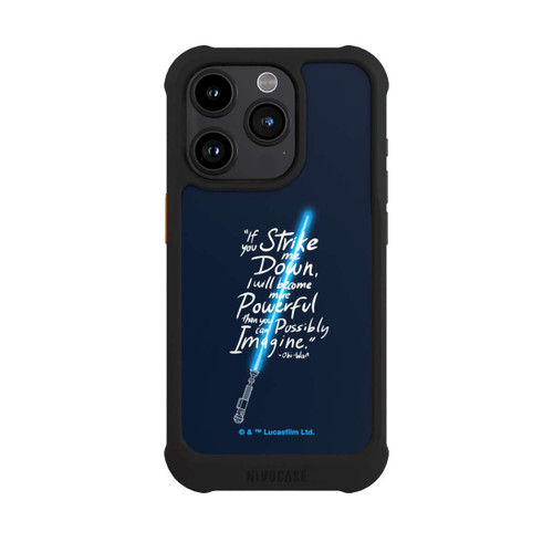 Apple iPhone 15 Pro NIVOmax Zitat Obi Wan