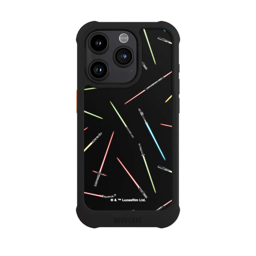 Apple iPhone 15 Pro NIVOmax Lightsabers Pattern
