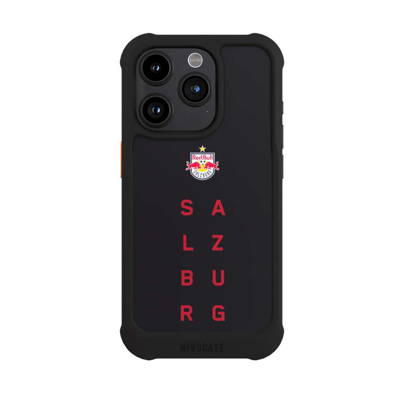 iPhone 15 Pro NIVOmax FC RB Salzburg Schriftzug Rot