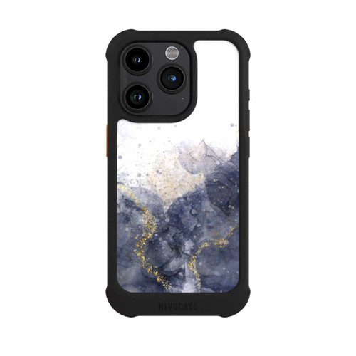 Apple iPhone 15 Pro NIVOmax Alkoholtinte glamouröses Blau