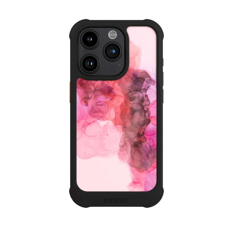 iPhone 15 Pro NIVOmax Encre Alcool Fuschia