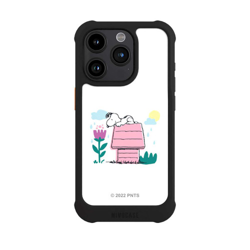 Apple iPhone 15 Pro NIVOmax Snoopy Hundehütte Frühling
