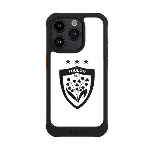 Apple iPhone 15 Pro NIVOmax RCT Blanc &amp; Noir