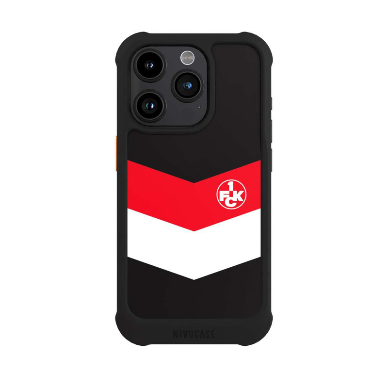 iPhone 15 Pro NIVOmax 1.FCK Blockstreifen Design