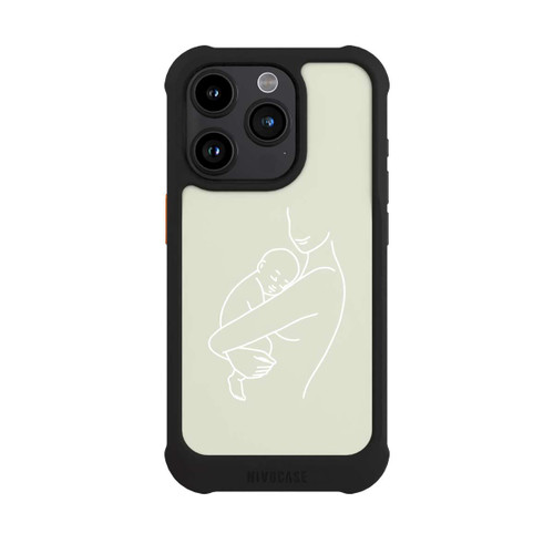 Apple iPhone 15 Pro NIVOmax Line Art Familie 3