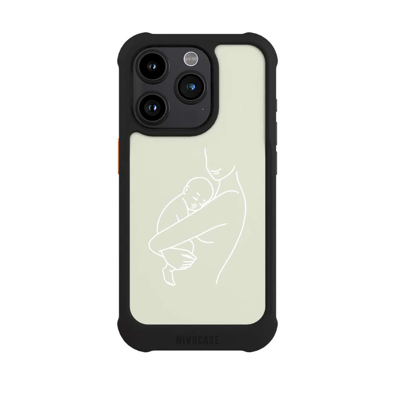 iPhone 15 Pro NIVOmax Famille d'art linéaire 3
