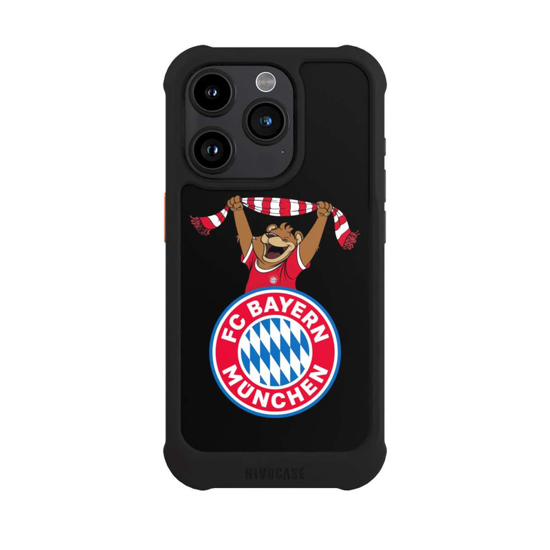 iPhone 15 Pro NIVOmax Bernie Jubel mit Schal Schwarz