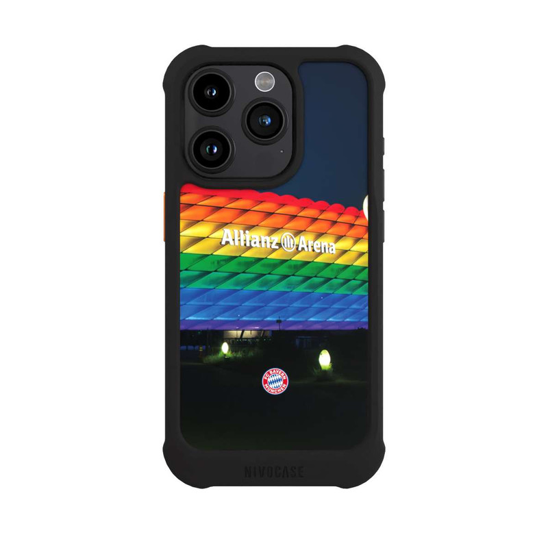 iPhone 15 Pro NIVOmax Allianz Arena Rainbow