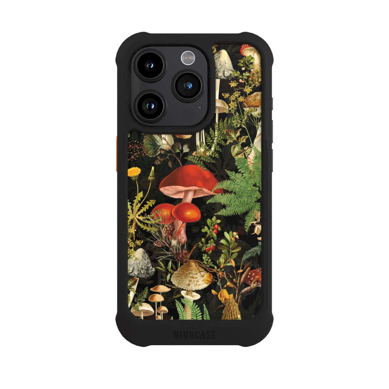 iPhone 15 Pro NIVOmax Different Mushrooms In The Forest