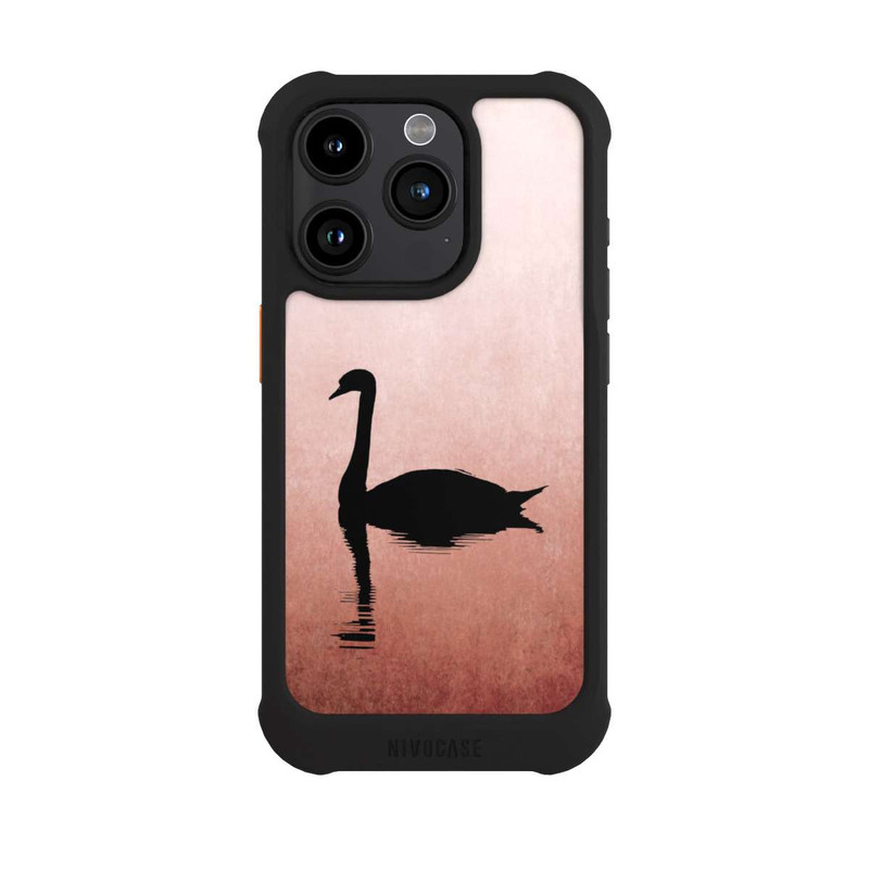 iPhone 15 Pro NIVOmax Le cygne rouge