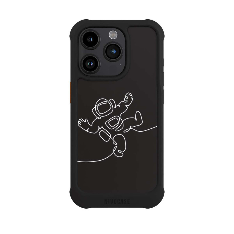 iPhone 15 Pro NIVOmax LineArt Astronaut