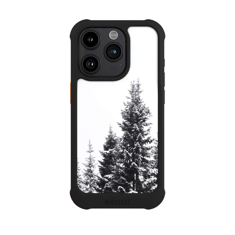 iPhone 15 Pro NIVOmax Arbres couverts de neige